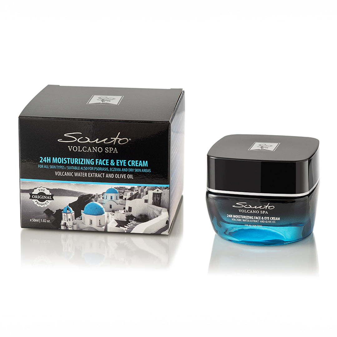 Santo Volcano Spa - 24 Hour Moisturising Face & Eye Cream