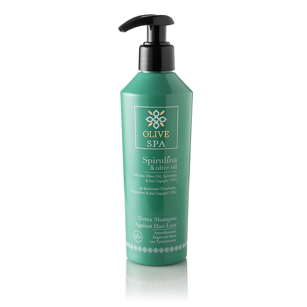 Detox Anti-Hair Loss Shampoo with Spirulina