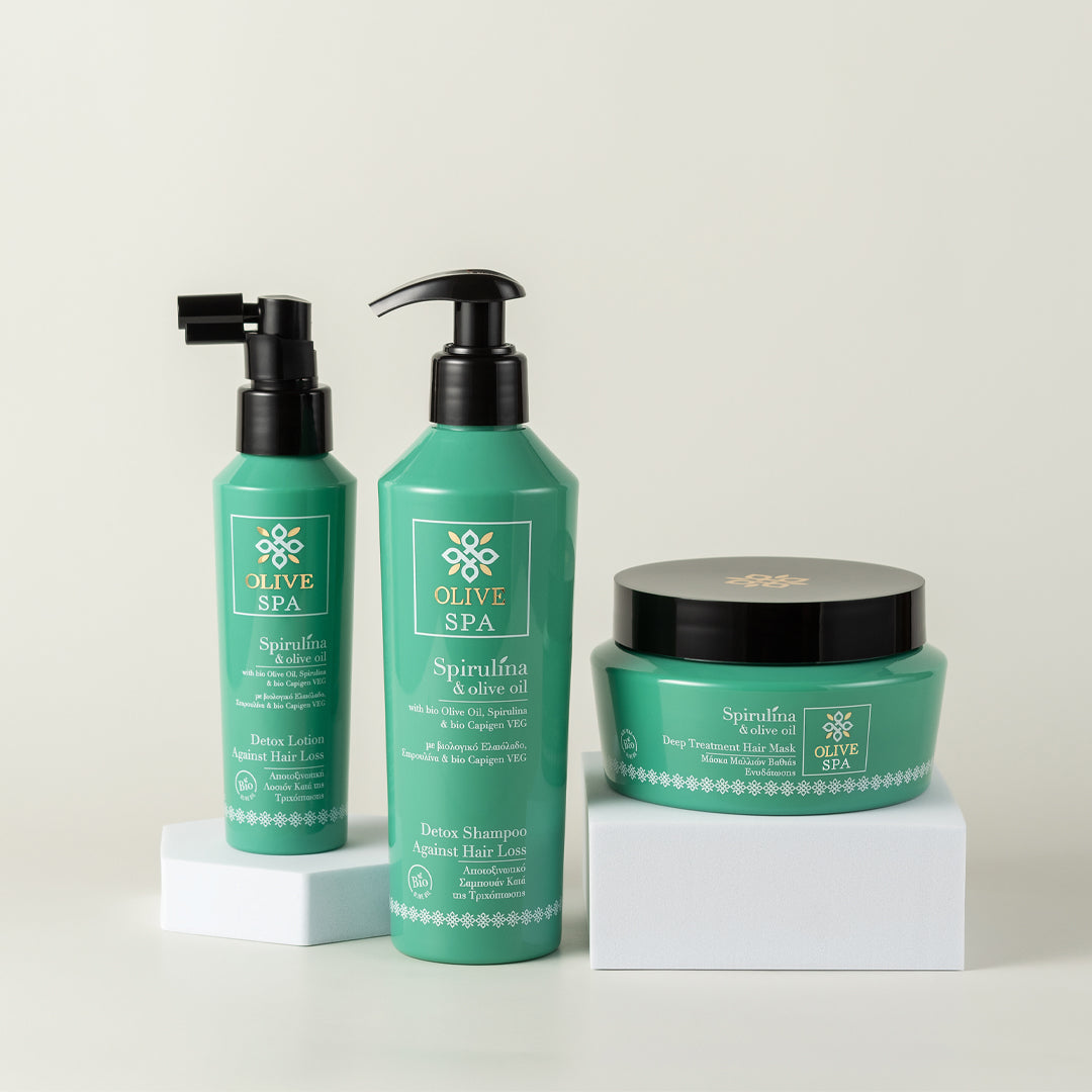 Spirulina Hair Essentials Set