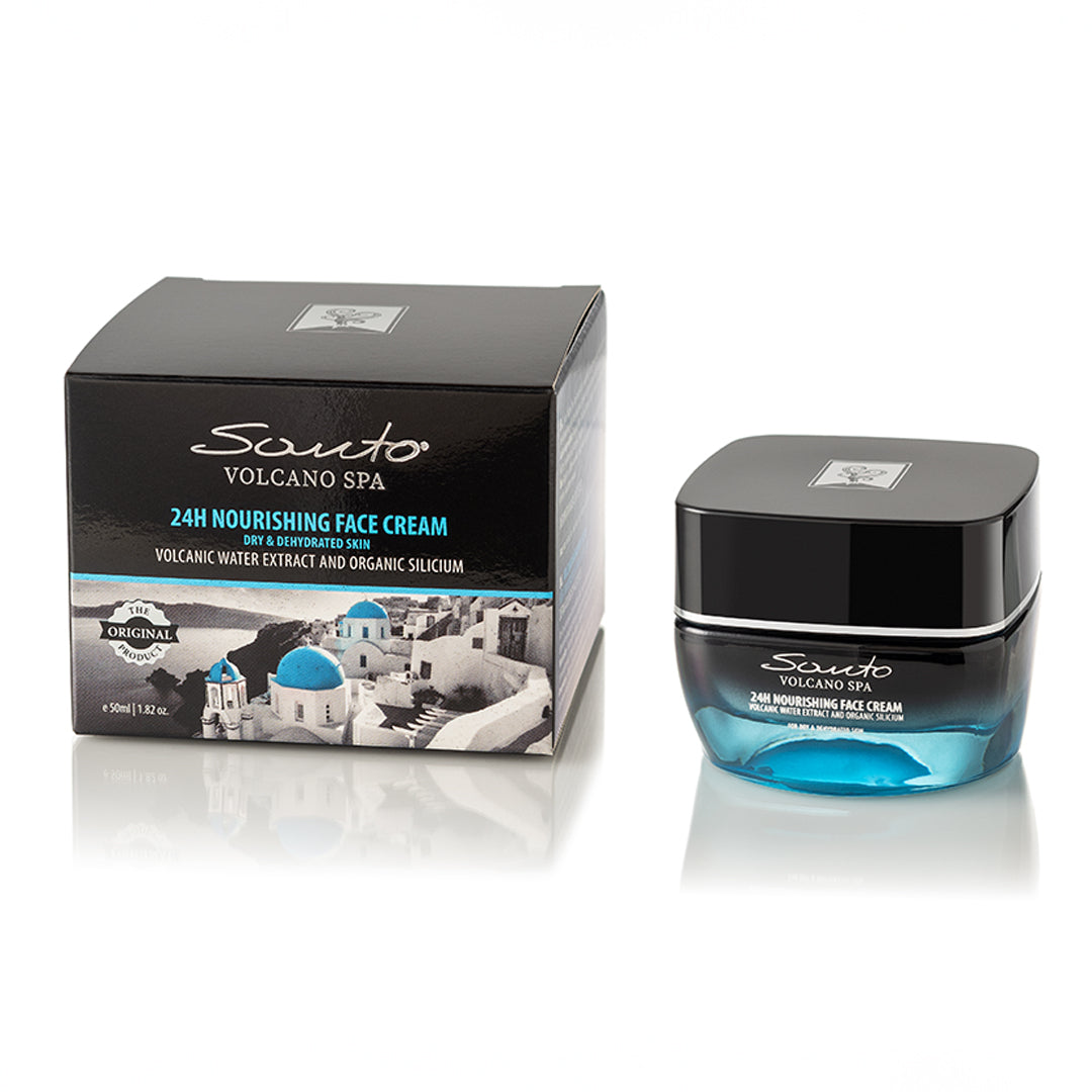 Santo Volcano Spa - 24 Hour Nourishing Face Cream (for dry/dehydrated skin)