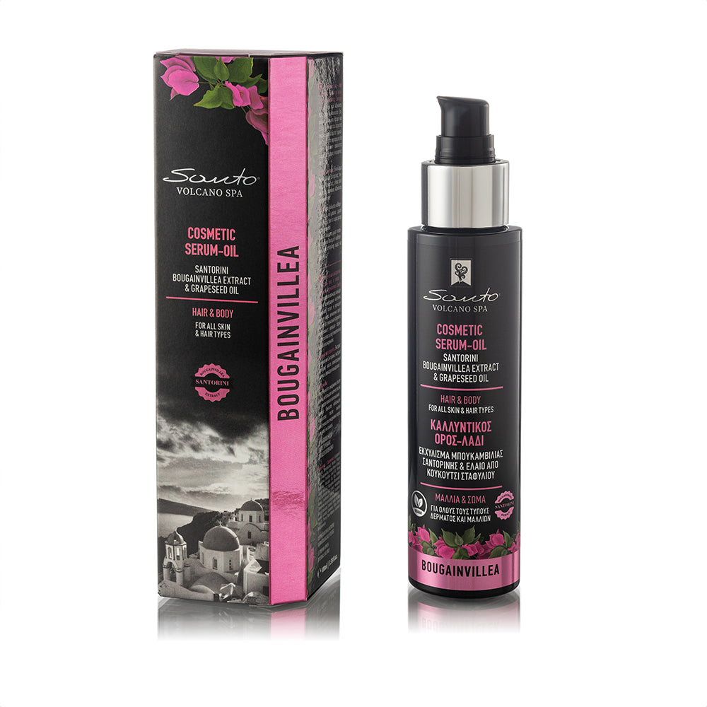 Santo Volcano Spa - Bourgainvillea - Cosmetic Serum Oil for Hair & Body