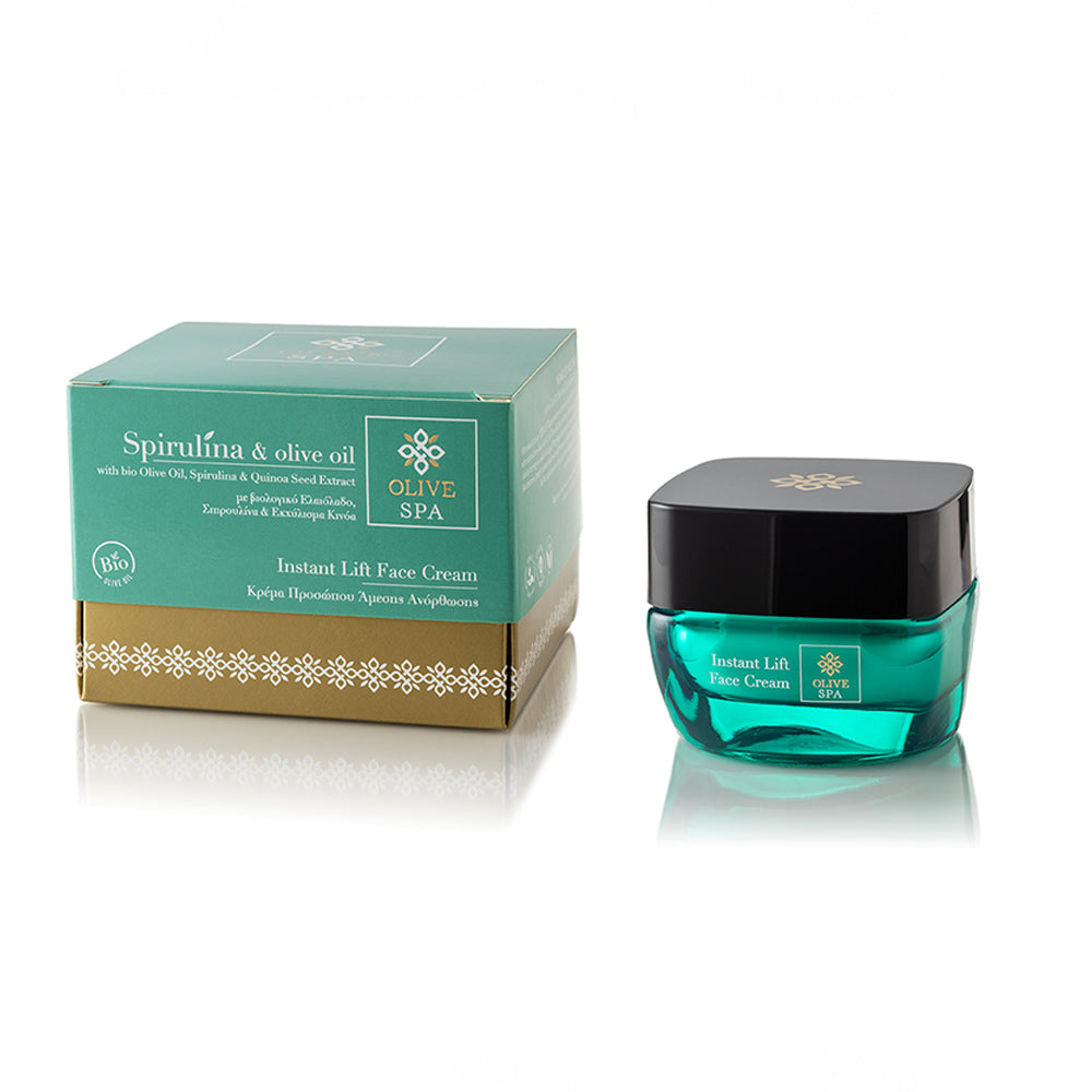 Instant Face-Lifting Cream with Spirulina