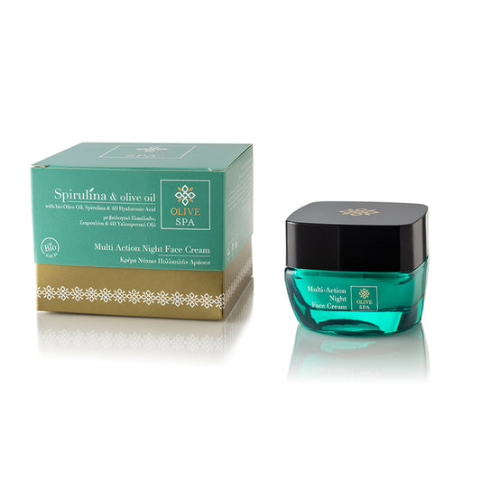 Multi-Action Night Cream with Spirulina