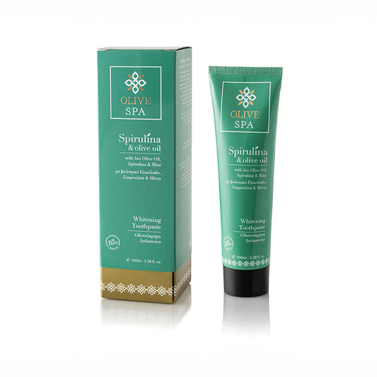 Whitening Toothpaste with Spirulina